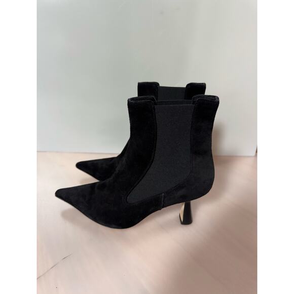 Aeyde side-zip leather Chelsea women’s boots women 7.5 us (new) - Picture 3 of 8